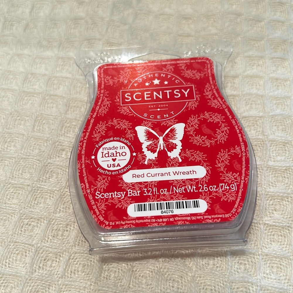 Red Current Wreath Scentsy Bar